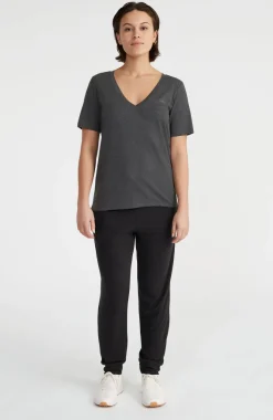 Online O’Neill Essentials T-shirt Met V-hals | Black Out