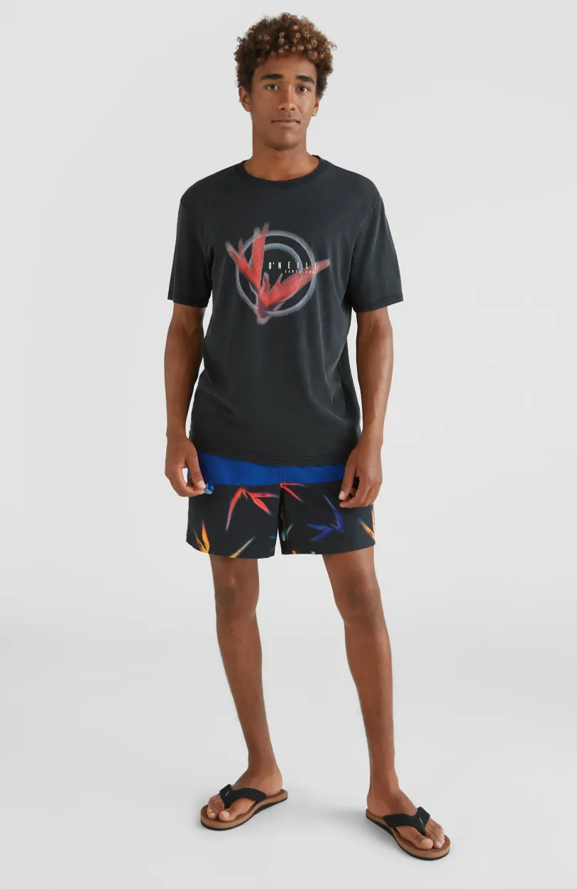 New O’Neill Frame Block Swim Short | Blue Multi 6