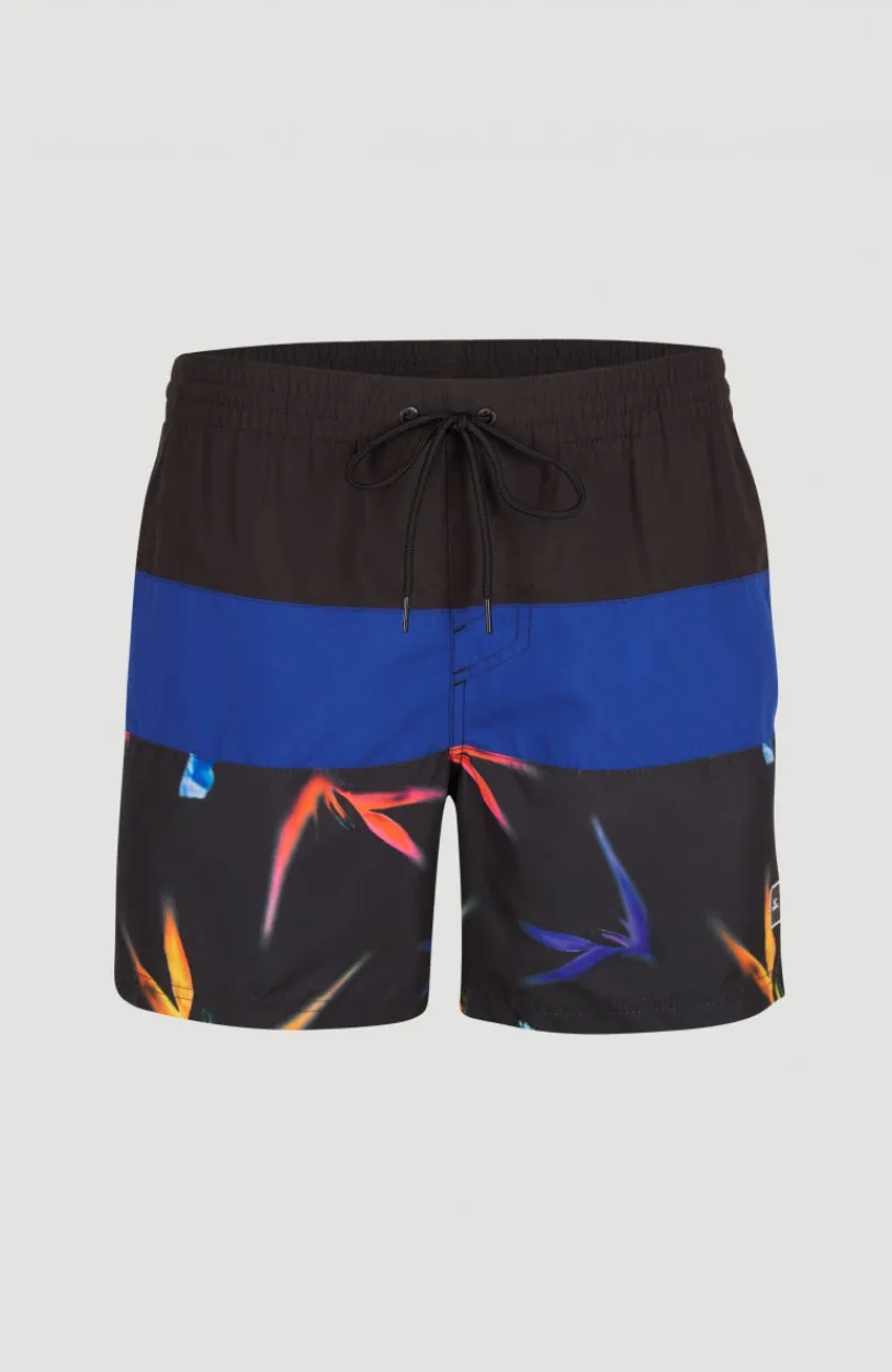 New O’Neill Frame Block Swim Short | Blue Multi 6