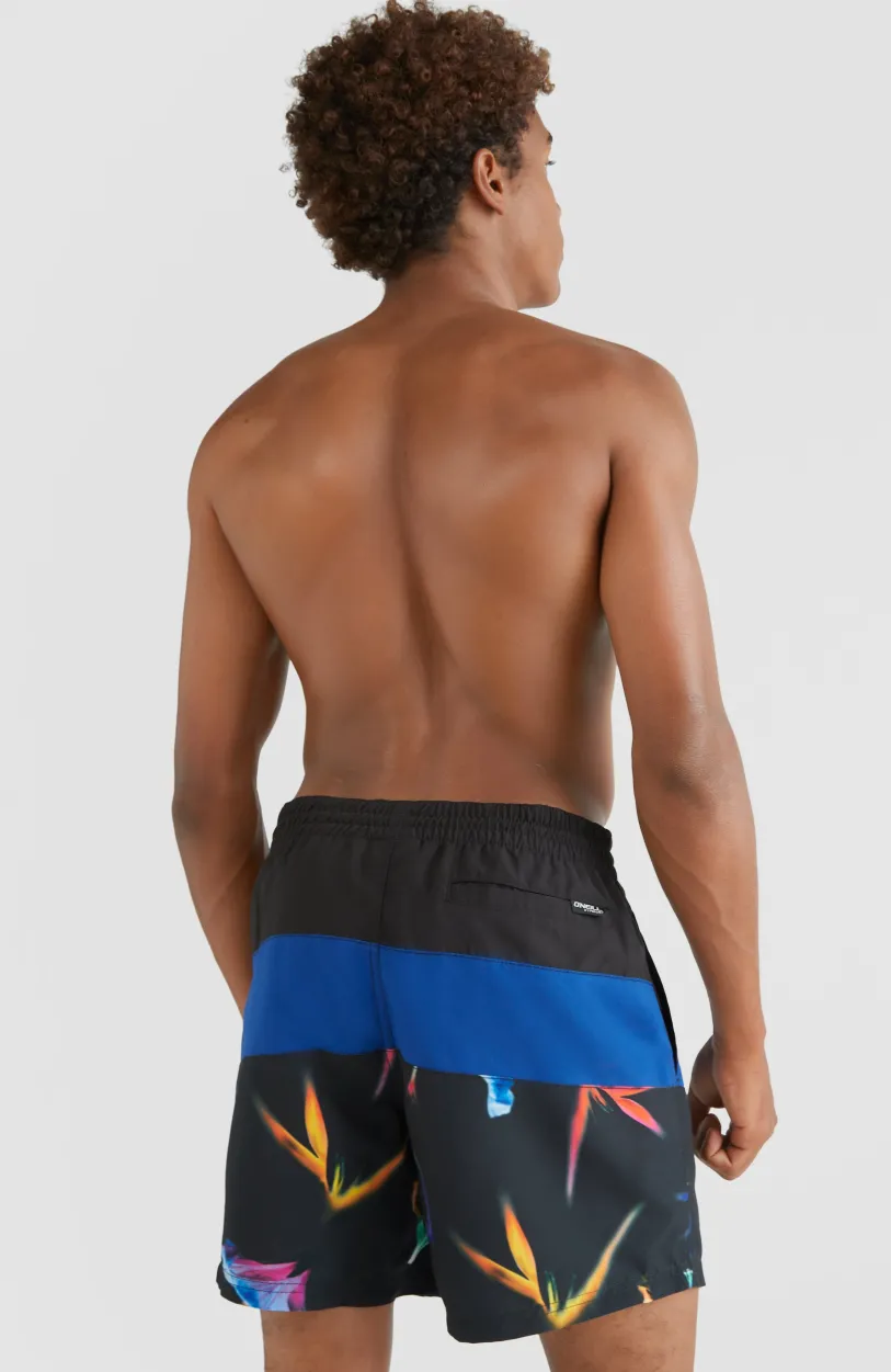 New O’Neill Frame Block Swim Short | Blue Multi 6