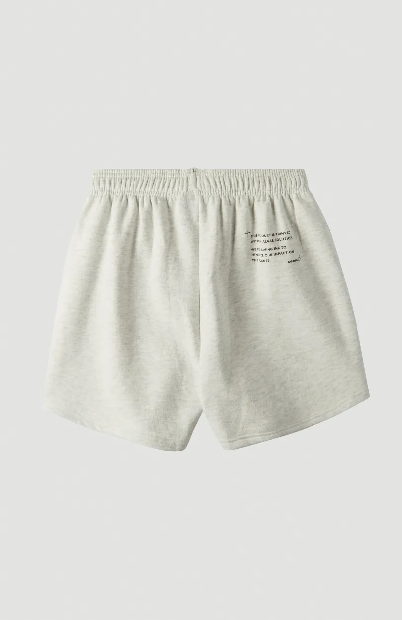 Discount O’Neill Future Surf High-Waist Joggingshort | White Melange