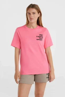 O’Neill Future Surf Society Regular T-shirt | Perfectly Pink