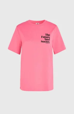 O’Neill Future Surf Society Regular T-shirt | Perfectly Pink