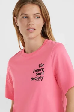 O’Neill Future Surf Society Regular T-shirt | Perfectly Pink