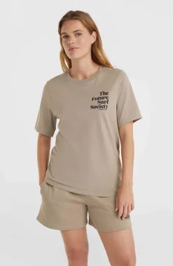 Outlet O’Neill Future Surf Society Regular T-shirt | Pumpkin Smoke