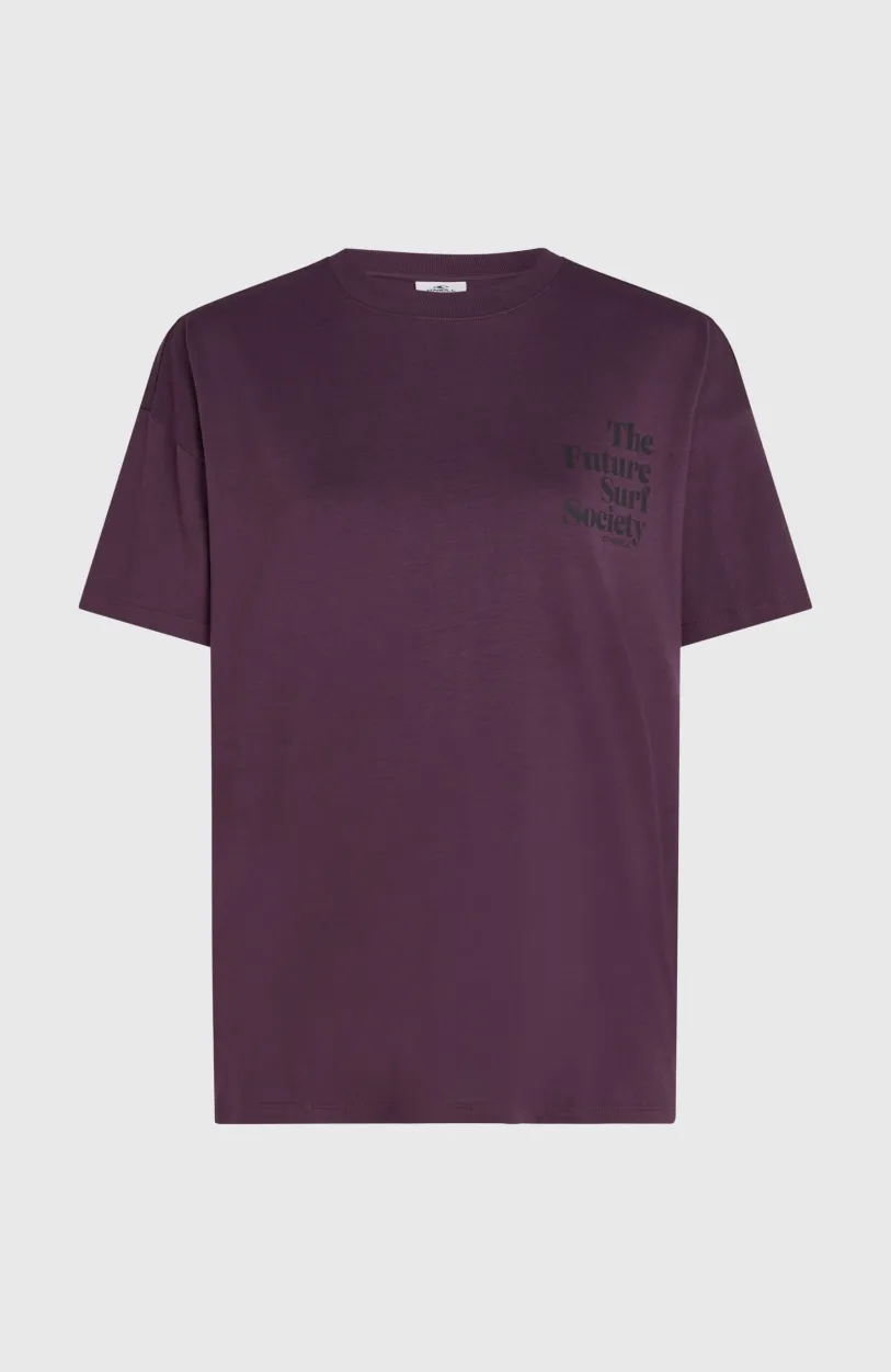 O’Neill Future Surf Society T-shirt | Aubergine