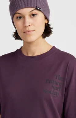 O’Neill Future Surf Society T-shirt | Aubergine