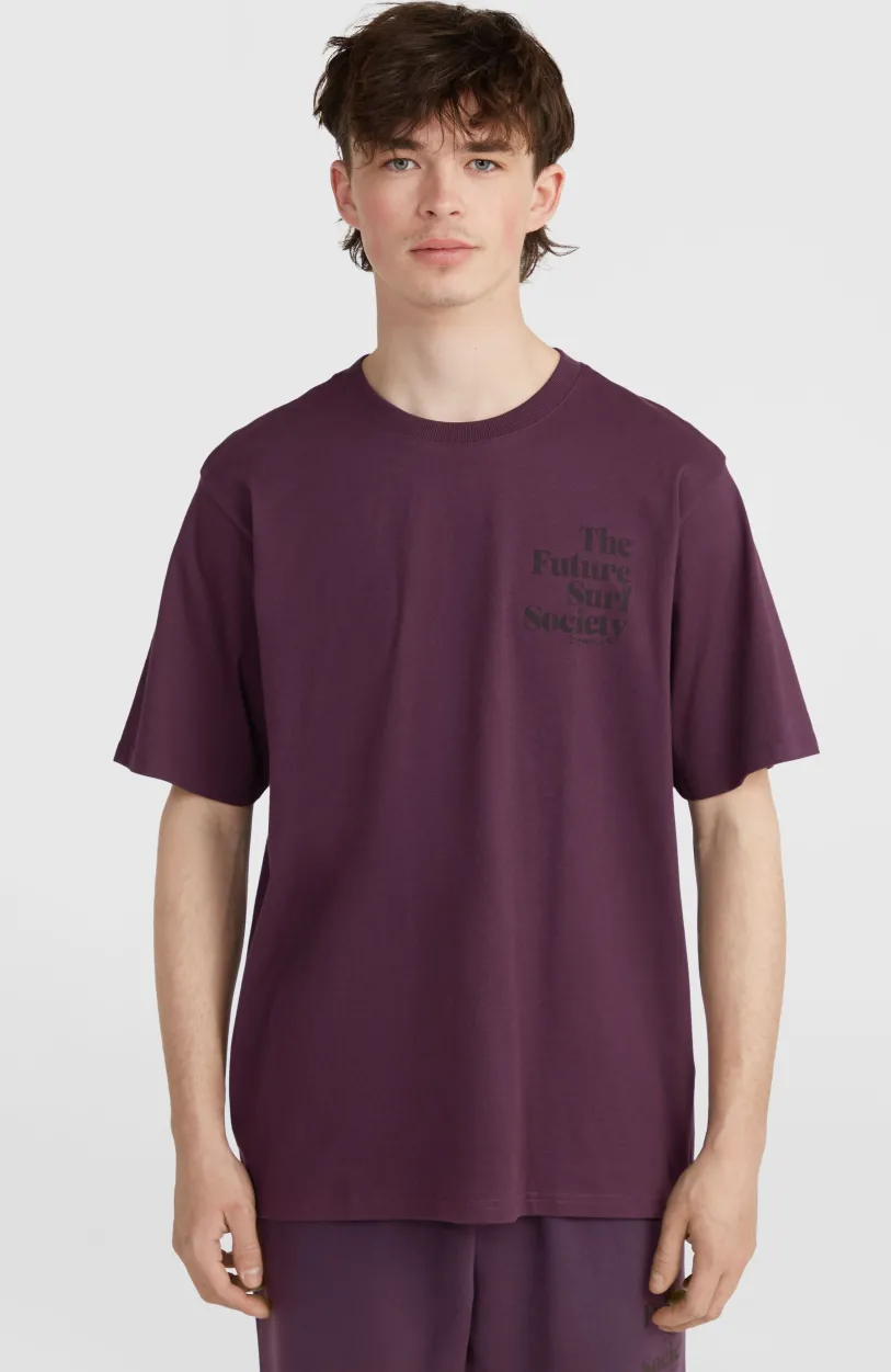 Online O’Neill Future Surf Society T-shirt | Aubergine