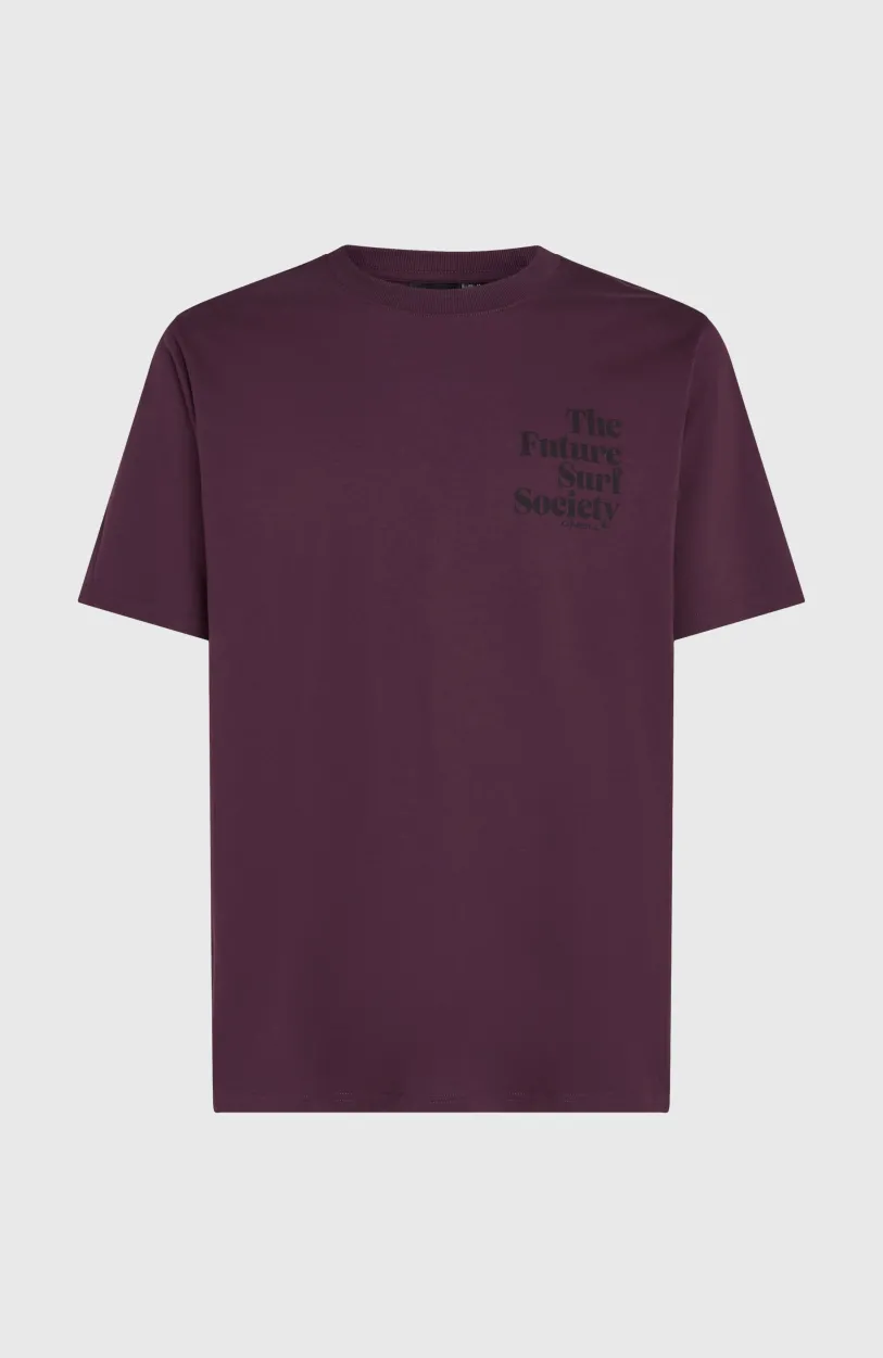 Online O’Neill Future Surf Society T-shirt | Aubergine