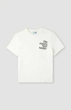 Discount O’Neill Future Surf Society T-shirt | Snow White