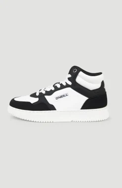 New O’Neill GALVESTON MID Sneakers | BLACK/ BRIGHT WHITE