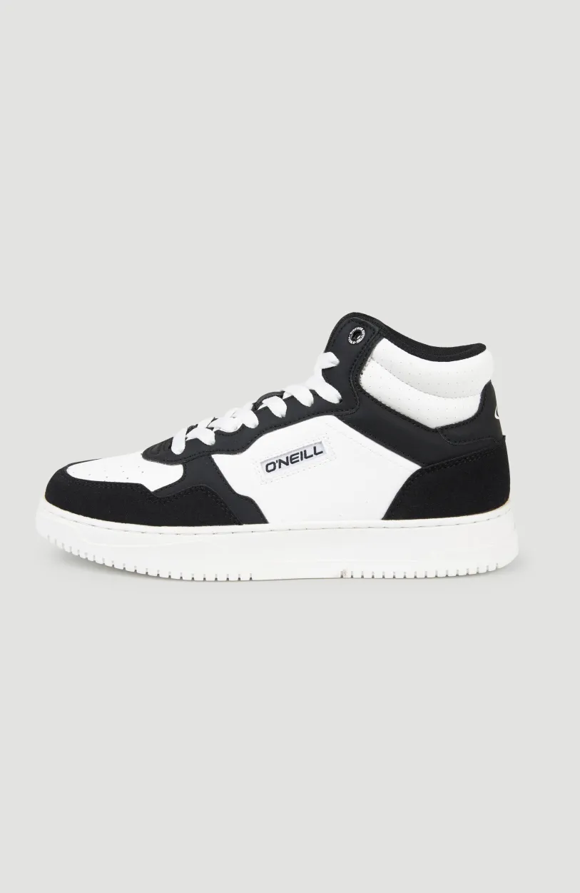 New O’Neill GALVESTON MID Sneakers | BLACK/ BRIGHT WHITE