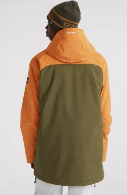 Sale O’Neill GORE-TEX Psycho Tech Wintersportjas | Rich Caramel Colour block