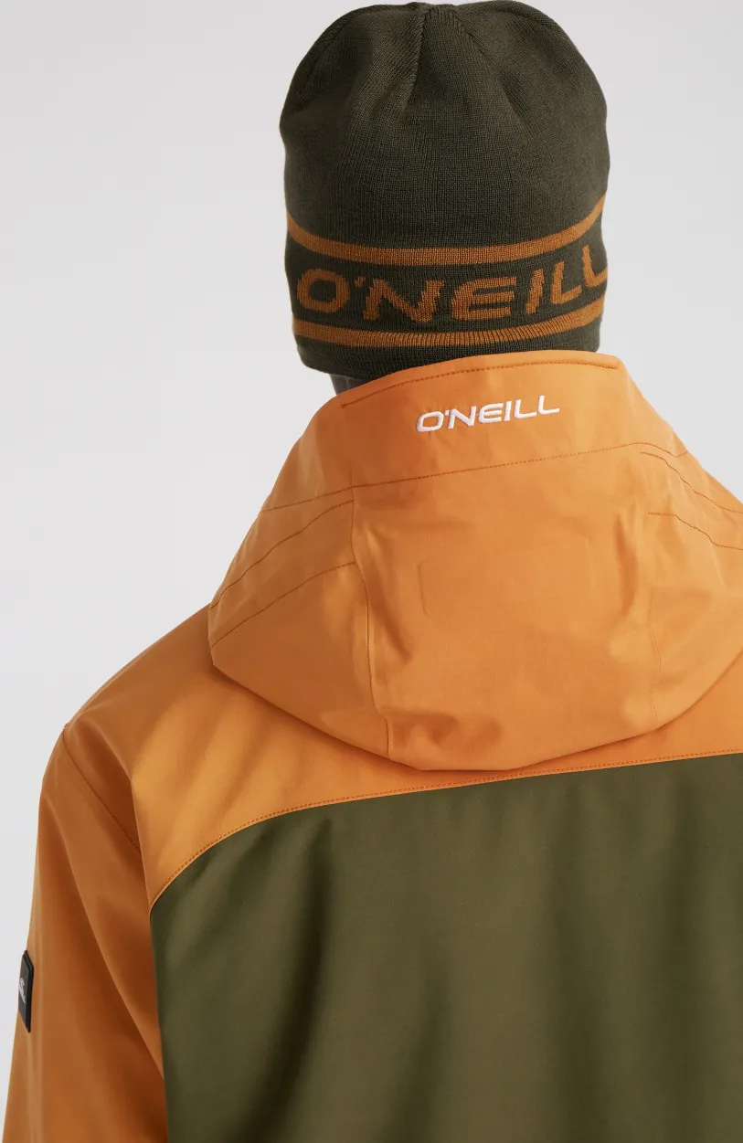 Sale O’Neill GORE-TEX Psycho Tech Wintersportjas | Rich Caramel Colour block