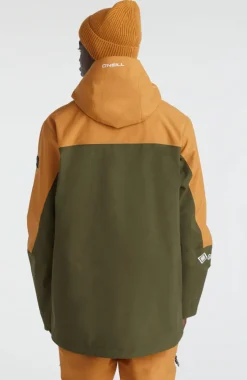 Discount O’Neill GORE-TEX Psycho Wintersportjas | Rich Caramel Colour block
