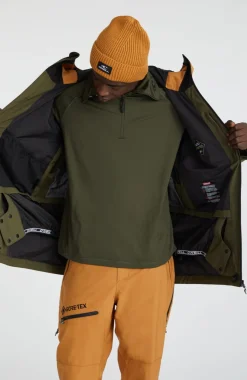 Discount O’Neill GORE-TEX Psycho Wintersportjas | Rich Caramel Colour block