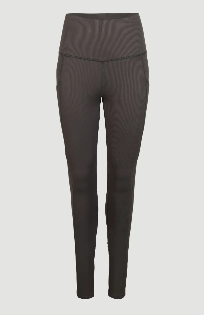 Discount O’Neill Hike Rib High Waist Legging | Raven
