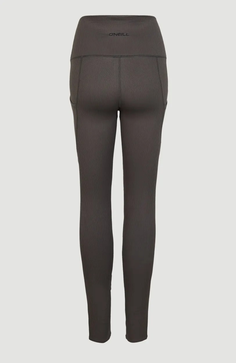 Discount O’Neill Hike Rib High Waist Legging | Raven
