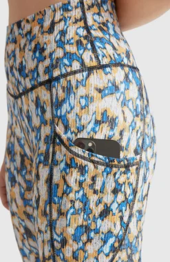 Online O’Neill Hike Rib High Waist Legging | Blue Minimal Camo