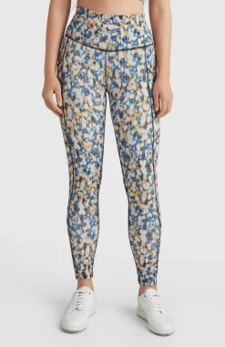Online O’Neill Hike Rib High Waist Legging | Blue Minimal Camo