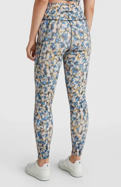 Online O’Neill Hike Rib High Waist Legging | Blue Minimal Camo