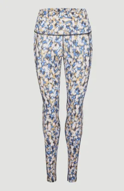 Online O’Neill Hike Rib High Waist Legging | Blue Minimal Camo