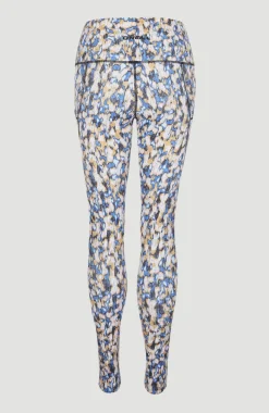 Online O’Neill Hike Rib High Waist Legging | Blue Minimal Camo