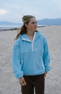 Sale O’Neill Hoodie Superfleece Met Halve Rits | Adley Blue
