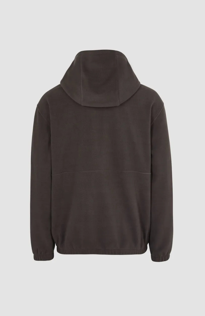 Hot O’Neill Hoodie Superfleece Met Halve Rits | Black Out Colour Block