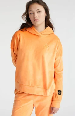 Hot O’Neill Hoodie Velour Fleece | Giorgia Peach
