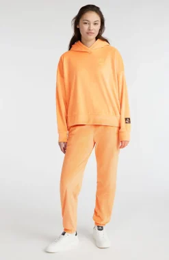 Hot O’Neill Hoodie Velour Fleece | Giorgia Peach
