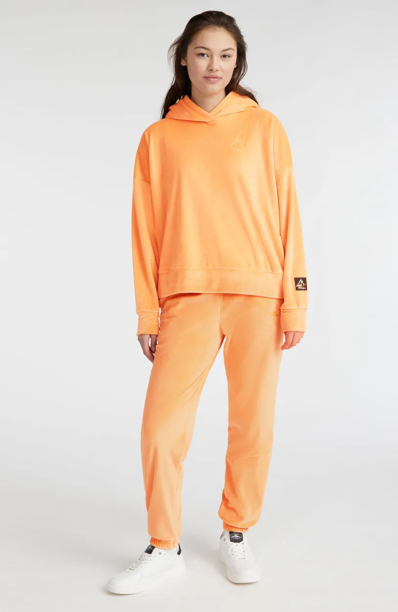 Hot O’Neill Hoodie Velour Fleece | Giorgia Peach