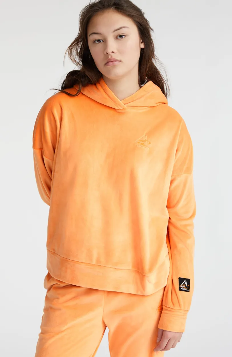 Hot O’Neill Hoodie Velour Fleece | Giorgia Peach