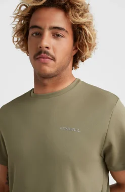 New O’Neill Hybrid Logo T-shirt | Deep Lichen Green