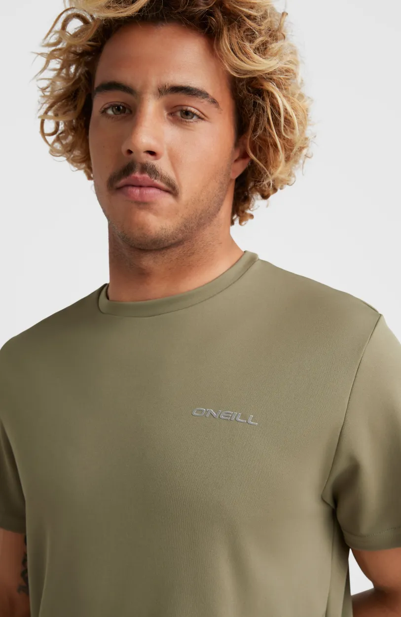 New O’Neill Hybrid Logo T-shirt | Deep Lichen Green