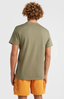 New O’Neill Hybrid Logo T-shirt | Deep Lichen Green