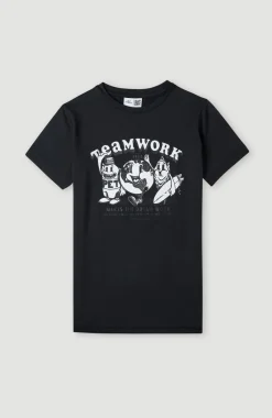 Online O’Neill Hybrid Teamwork T-shirt | Black Out