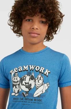 Sale O’Neill Hybrid Teamwork T-shirt | Princess Blue