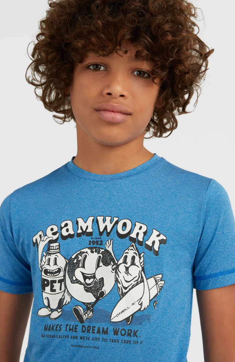 Sale O’Neill Hybrid Teamwork T-shirt | Princess Blue