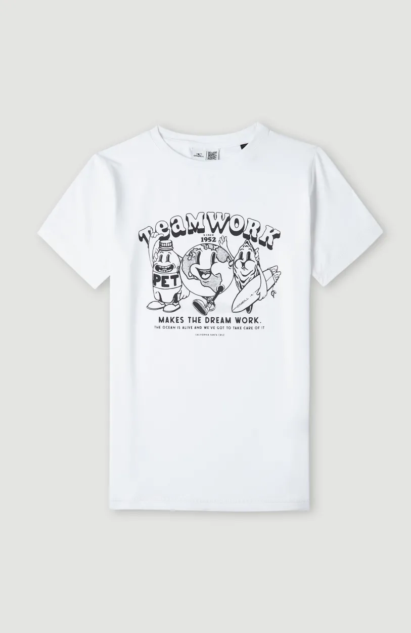 Outlet O’Neill Hybrid Teamwork T-shirt | Snow White