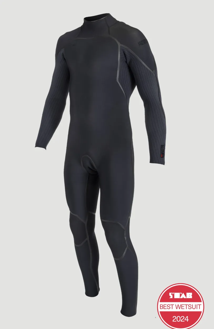Discount O’Neill Hyperfreak Fire 3/2+mm Back Zip Full Wetsuit | BLACK/BLACK