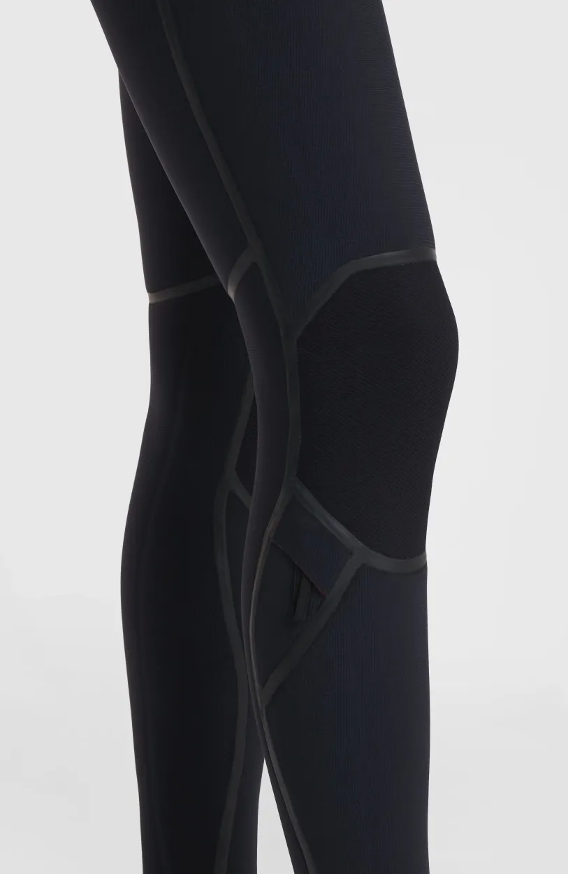 Best O’Neill Hyperfreak Fire 4/3+mm Back Zip Full Wetsuit | BLACK/BLACK