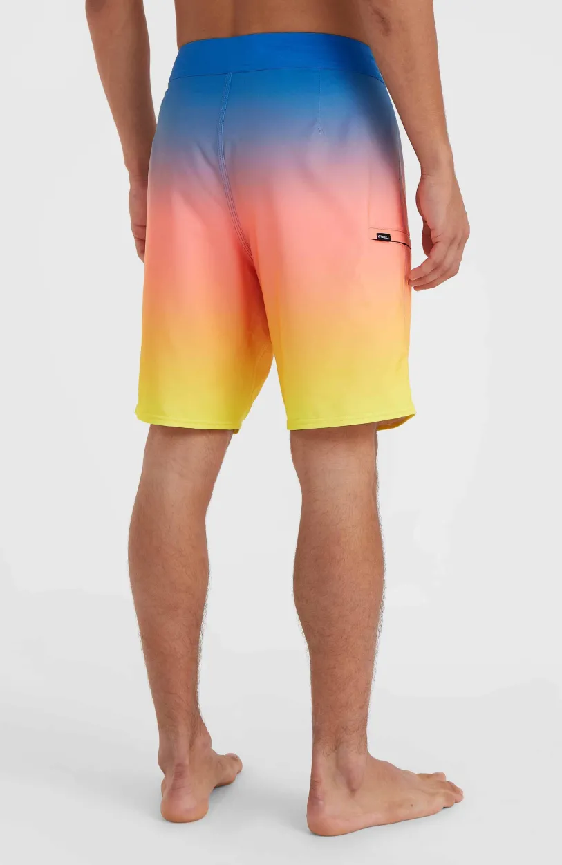 Sale O’Neill Hyperfreak Heat Fade 19" Boardshort | Blue Heat Fade