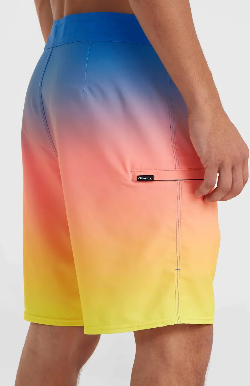 Sale O’Neill Hyperfreak Heat Fade 19" Boardshort | Blue Heat Fade