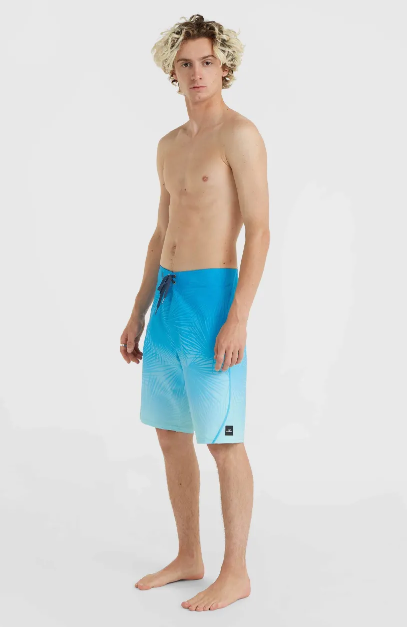 Hot O’Neill Hyperfreak Heat S-Seam Fade 21" Boardshort | Blue S-Seam Heat Fade