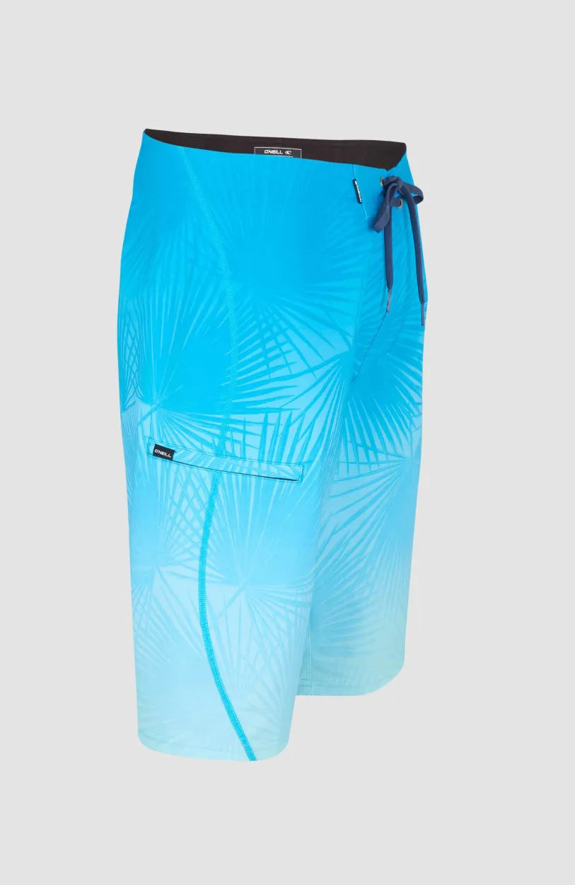 Hot O’Neill Hyperfreak Heat S-Seam Fade 21" Boardshort | Blue S-Seam Heat Fade