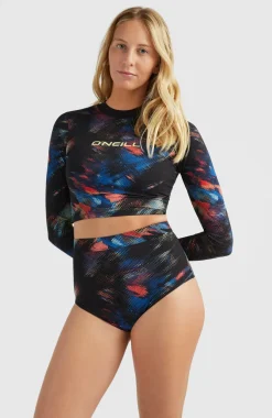 Discount O’Neill Hyperfreak Longsleeve Badpakset | Black Future Fade