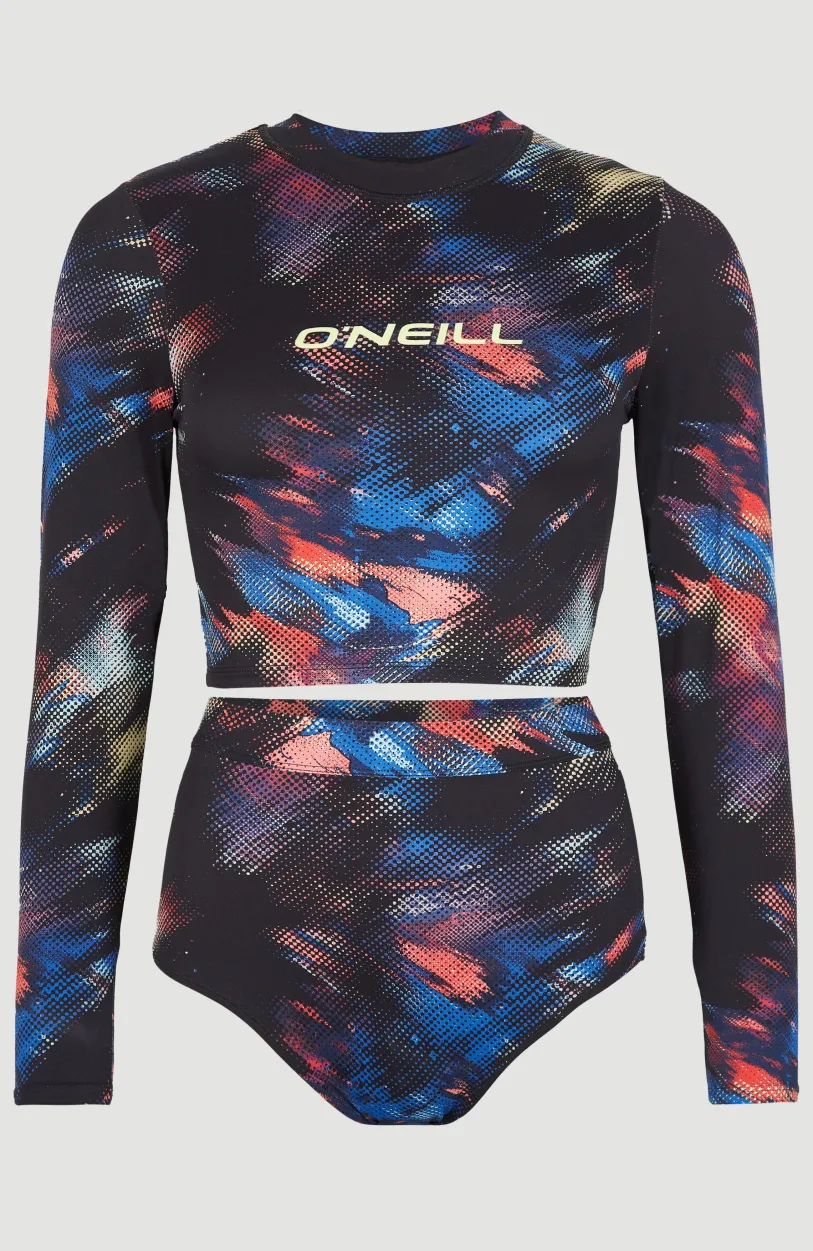 Discount O’Neill Hyperfreak Longsleeve Badpakset | Black Future Fade