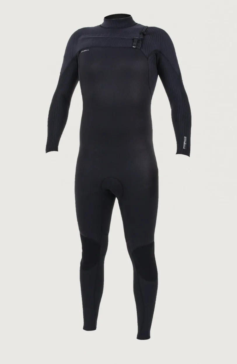 Online O’Neill Hyperfreak 3/2mm Chest Zip Full Wetsuit | BLACK/BLACK