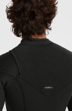 Outlet O’Neill Hyperfreak 4/3mm+ Chest Zip Full Wetsuit | BLACK/BLACK